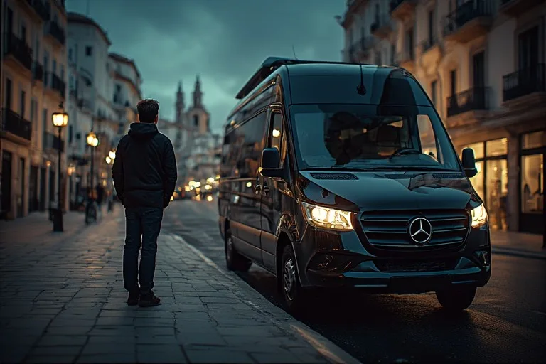 Professional chauffeur Mallorca &mdash; luxury sedan with licensed private driver