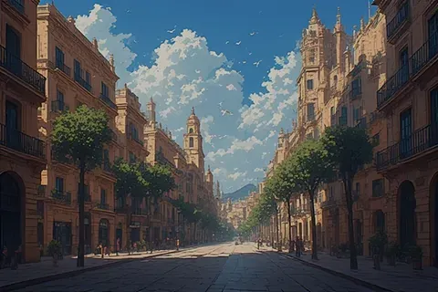 Private chauffeur service Mallorca &mdash; scenic route through Palma city centre