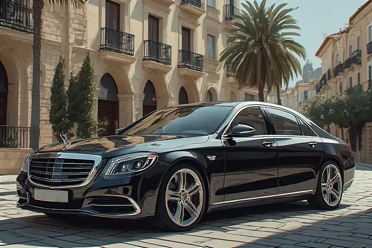 Executive sedan for private island tour Mallorca &mdash; up to 3 passengers